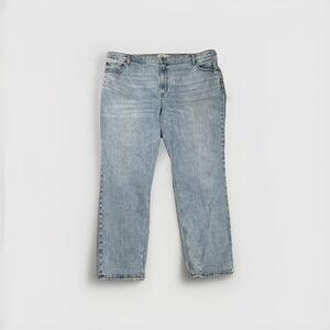 Abercrombie & Fitch Ultra High-Rise The 90s Straight Blue‎ Jeans Size 37|24